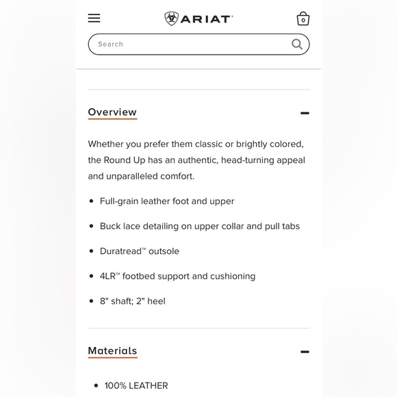 Ariat Roundup Boots - Picture 5 of 5